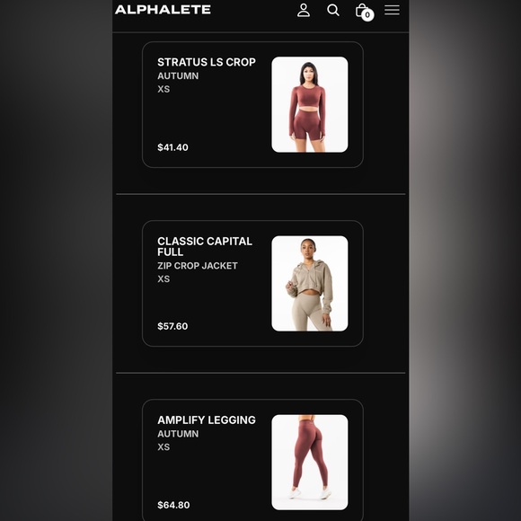 OG Alphalete Amplify Leggings - Picture 3 of 3